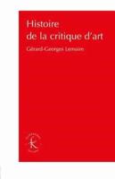 Histoire De La Critique d'Art