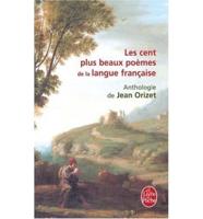 Cent Plus Beaux Poemes De La Langue Francaise