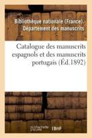 Catalogue des manuscrits espagnols et des manuscrits portugais