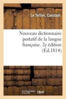 Nouveau dictionnaire portatif de la langue françoise