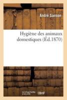 Hygiène des animaux domestiques