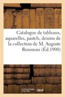 Catalogue de tableaux, aquarelles, pastels, dessins par Bonvin, Boudin, Corot