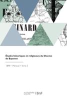 Études Historiques Et Religieuses Du Diocèse De Bayonne