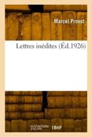 Lettres Inédites