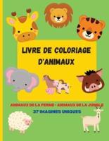 Livre De Coloriage D'animaux