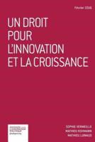 Un Droit Pour L'Innovation Et La Croissance