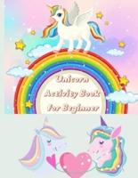 Unicorn Activity Book for Beginner