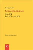 Correspondance, Tome XX