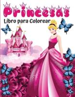Princesas Libro Para Colorear