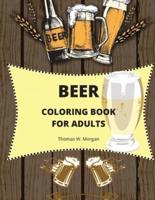 Beer Coloring Book for Adults