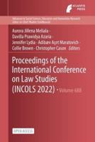 Proceedings of the International Conference on Law Studies (INCOLS 2022)