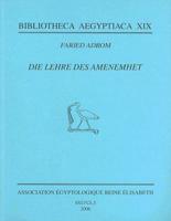 Die Lehre Des Amenemhet