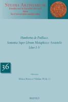 SA 36 Humbertus De Prulliaco, Sententia Super Librum MetaphisiceAristotelis, Brinzei