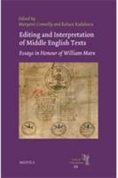 Editing and Interpretation of Middle English Texts