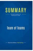 Summary: Team of Teams:Review and Analysis of McChrystal's Book