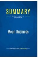 Summary: Mean Business:Review and Analysis of Dunlap's Book