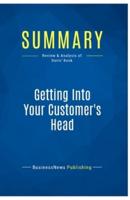 Summary: Getting Into Your Customer's Head:Review and Analysis of Davis' Book