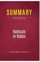 Summary: Radicals in Robes:Review and Analysis of Cass R. Sunstein's Book