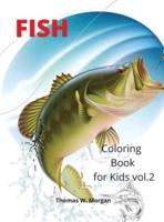 Fish Coloring Book for Kids Vol.2