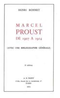 Marcel Proust De 1907 a 1914