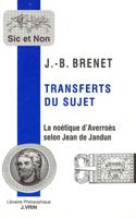 Transferts Du Sujet.