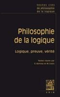 Textes Cles De Philosophie De La Logique