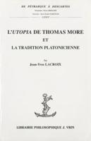 L'Utopia De Thomas More Et La Tradition Platonicienne