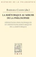 La Rhetorique Au Miroir De La Philosophie