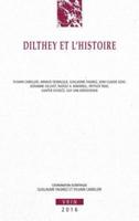 Dilthey Et l'Histoire