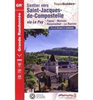 Sentier St-Jacques Figeac-Moissac GR65/651/652 + De 20 Jours De Randonnee