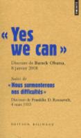 Yes We Can! Discours De Barack Obama a Nashua