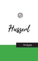 Husserl (étude et analyse complète de sa pensée)