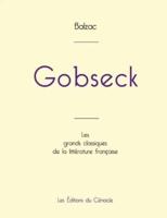 Gobseck de Balzac (édition grand format)