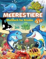 Meerestiere Malbuch Für Kinder