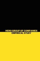 Hero group of companies an empirical study