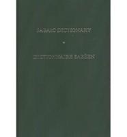Sabaic Dictionary (English-French-Arabic). Dictionnaire Sabéen (Anglais-Français-Arabe)