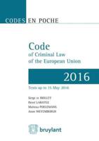 Code of Criminal Law of the European Union