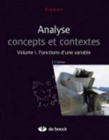 Analyse: Concepts Et Contextes