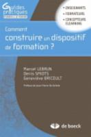 Comment Construire Un Dispositif De Formation ?