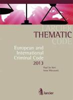 European and International Criminal Code