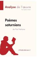 Poèmes saturniens de Paul Verlaine (Analyse de l'oeuvre):Comprendre la littérature avec lePetitLittéraire.fr