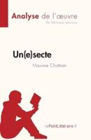 Un(e)secte De Maxime Chattam (Analyse De L'oeuvre)