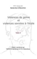 Violences De Genre, Violences Sexistes À L'école