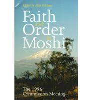 Faith and Order in Moshi