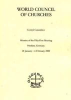 Minutes of the Meetings of the WCC Central Committee