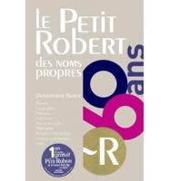 Le Petit Robert Des Noms Propres 2012