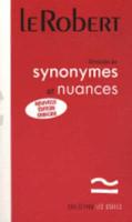 Dictionnaire De Synonymes Et De Nuances - Poche
