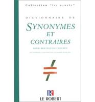Dictionaire De Synonymes Et Contraires