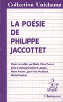 La Poésie De Philippe Jaccottet