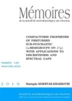 Compactness Properties of Perturbed Sub-Stochastic $C_{0}$-Semigroups on $L^{1}(\mu )$ With Applications to Discreteness and Spectral Gaps